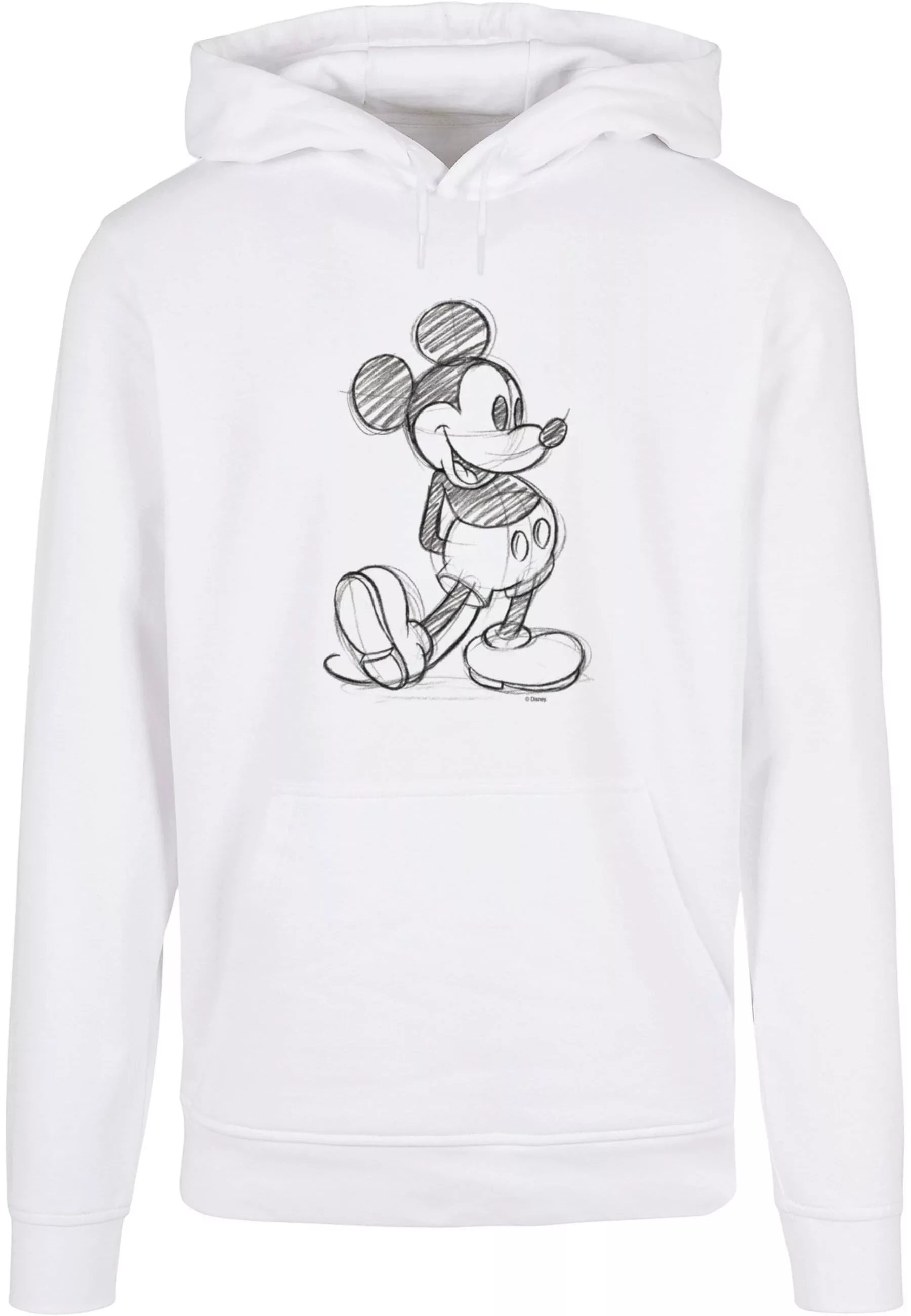 ABSOLUTE CULT Kapuzensweatshirt "ABSOLUTE CULT Herren Mickey Mouse - Sketch günstig online kaufen