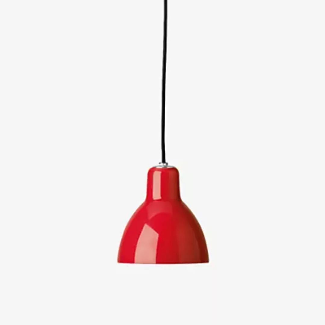 Rotaliana - Luxy H5 Pendelleuchte - rot/glänzend/Kabel schwarz /Ø 13,5cm günstig online kaufen