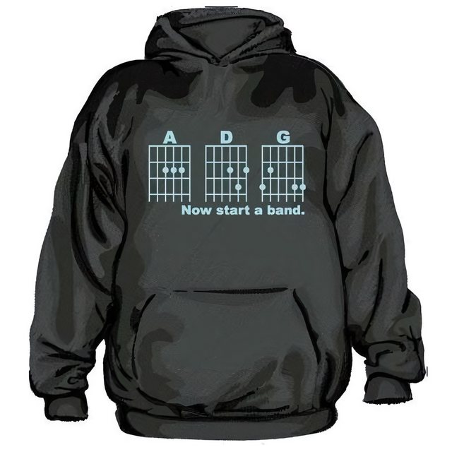 Hybris Hoodie Now Start A Band Hoodie günstig online kaufen