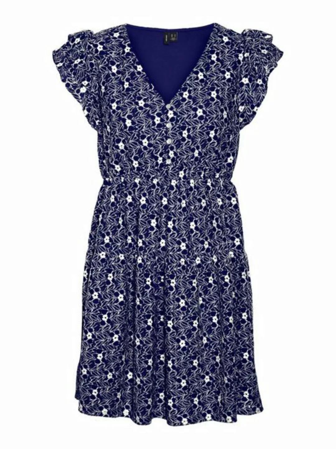 Vero Moda Jerseykleid SONEY (1-tlg) Lochmuster günstig online kaufen