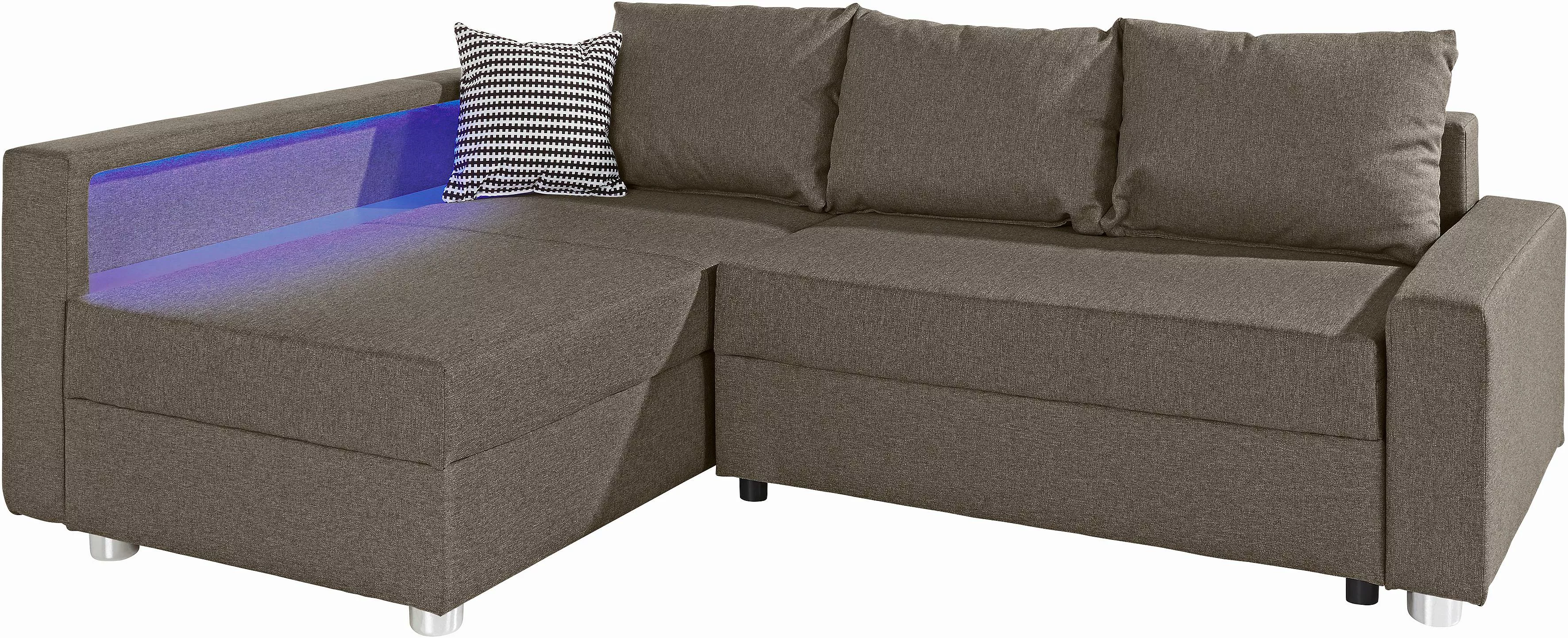 COLLECTION AB Ecksofa »Relax L-Form«, inklusive Bettfunktion, Federkern, wa günstig online kaufen