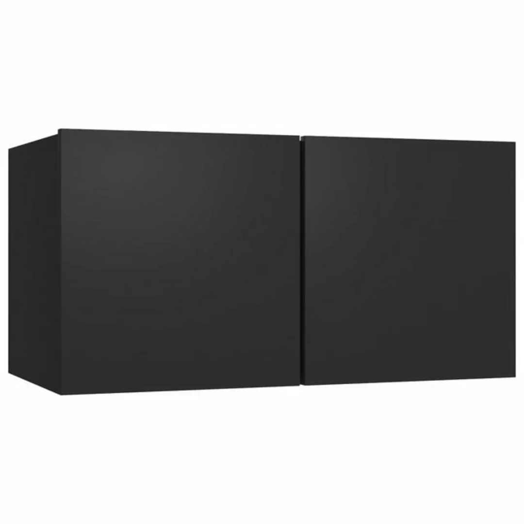 vidaXL TV-Schrank TV-Hängeschrank Schwarz 60x30x30 cm günstig online kaufen