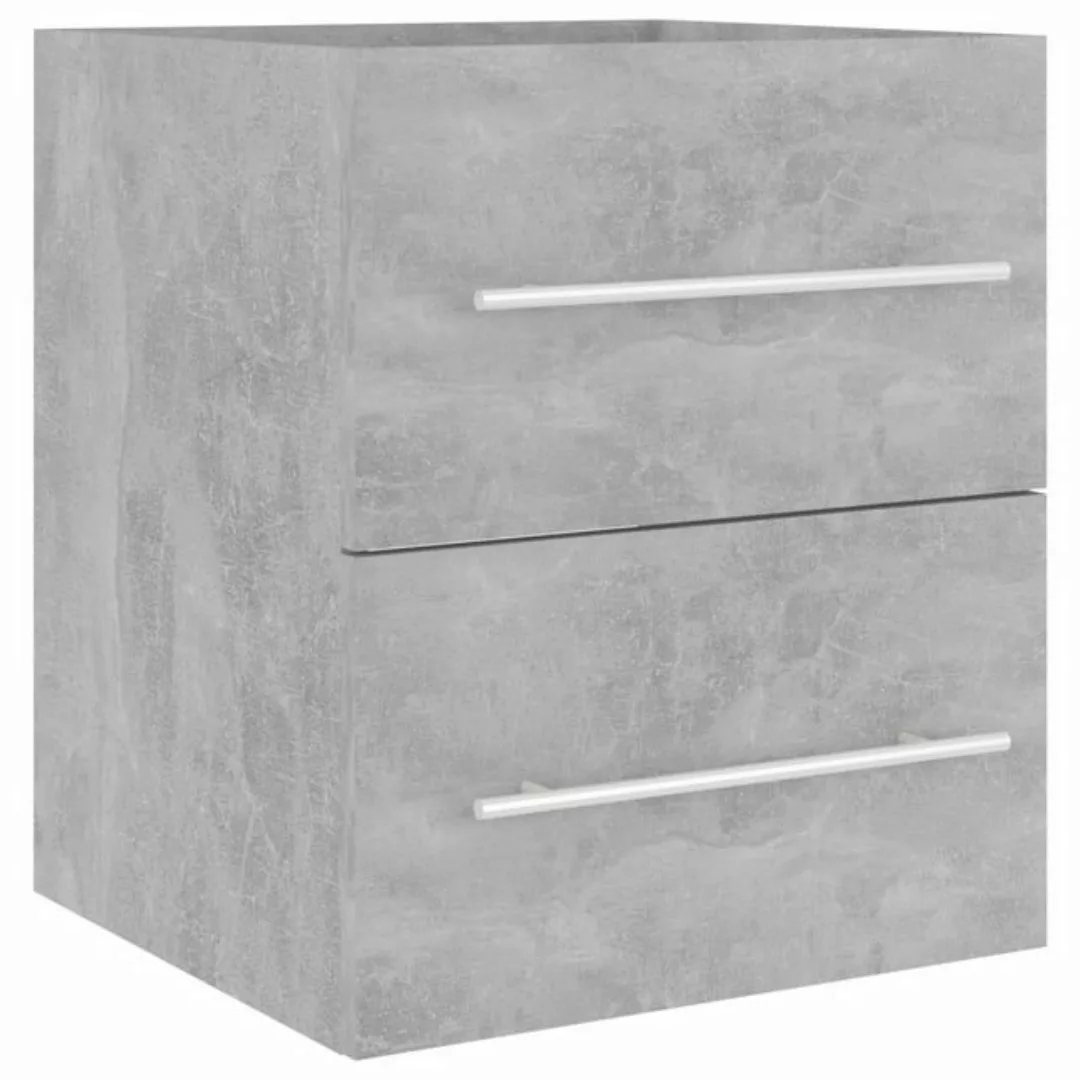 vidaXL Waschbeckenunterschrank Waschbeckenschrank Betongrau 41x38,5x48 cm H günstig online kaufen