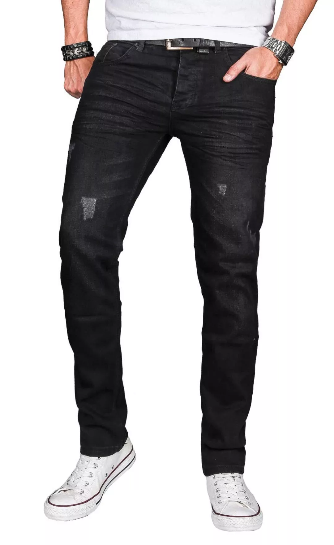 Alessandro Salvarini Slim-fit-Jeans "ASLuca", Stretch mit Elasthan günstig online kaufen