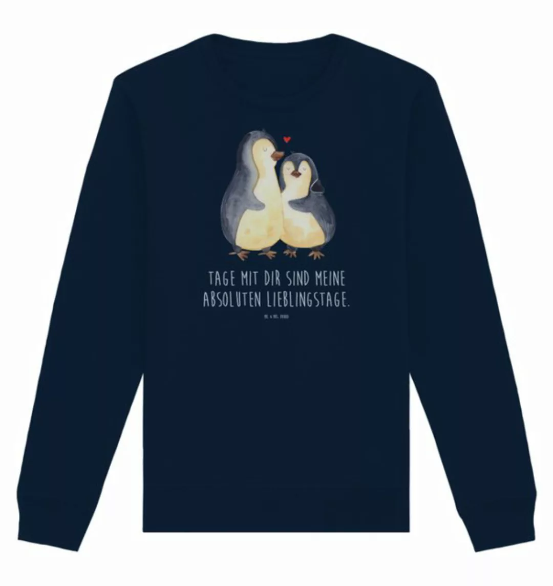 Mr. & Mrs. Panda Longpullover Pinguin umarmen Größe XL - French Navy - Gesc günstig online kaufen