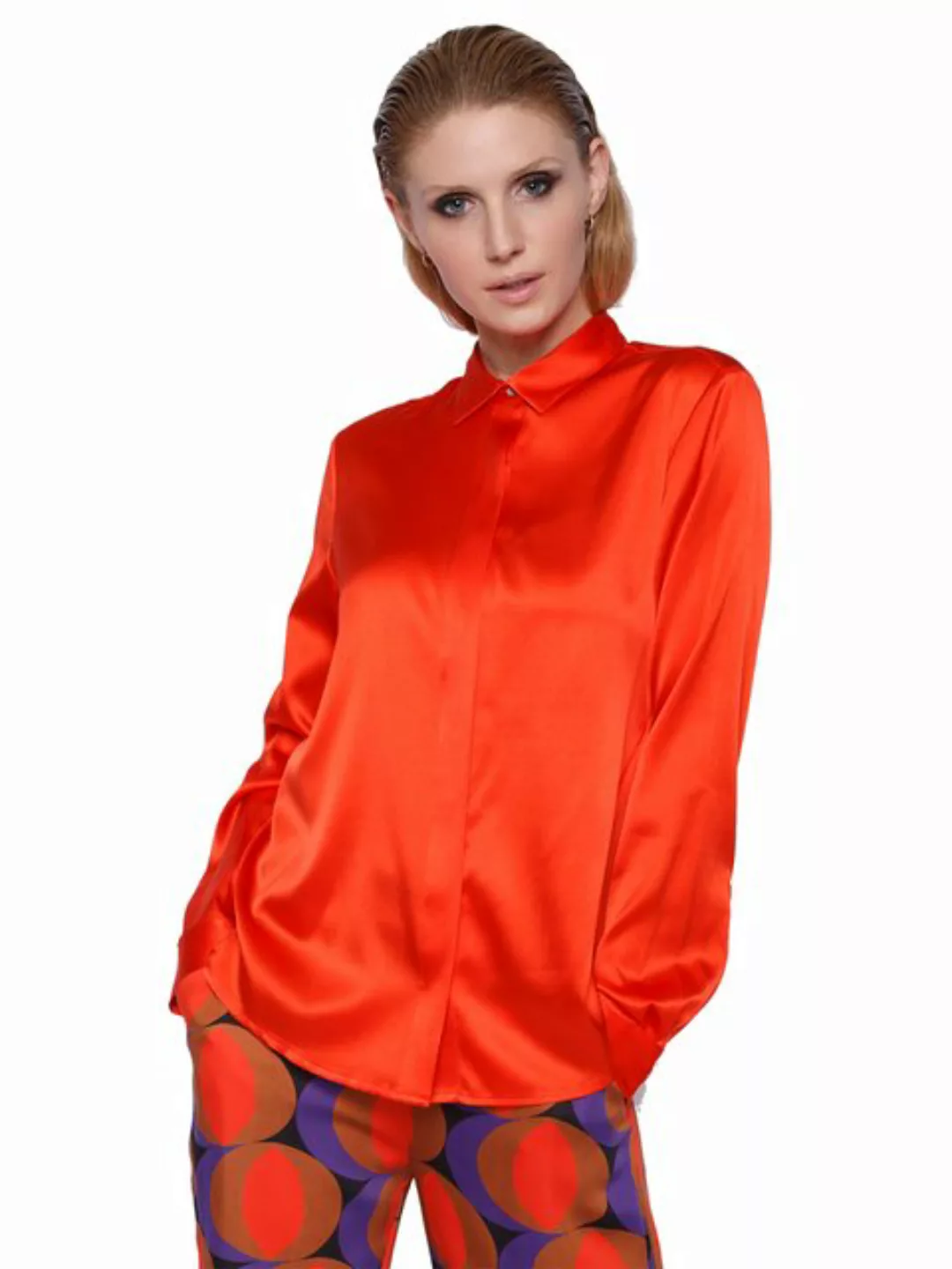 TONNO & PANNA Seidenbluse Seidenbluse Jule23 Red günstig online kaufen