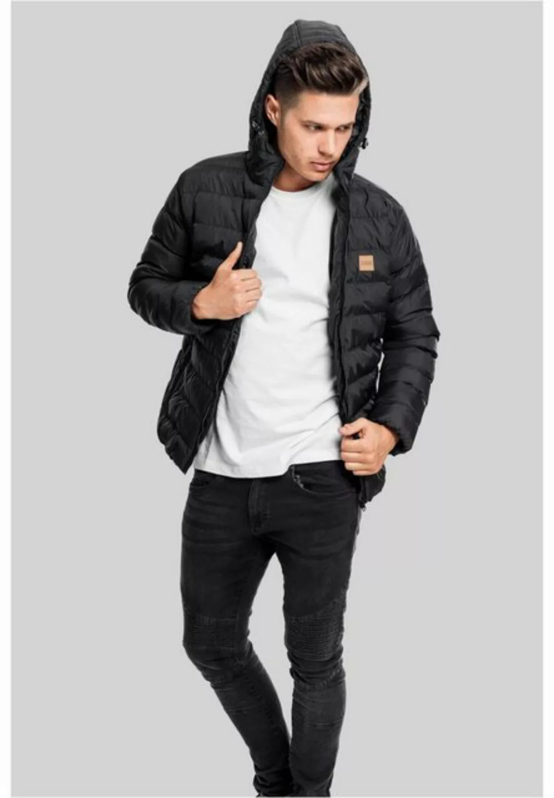 URBAN CLASSICS Winterjacke TB863 - Basic Bubble Jacket blkblkblk XS günstig online kaufen