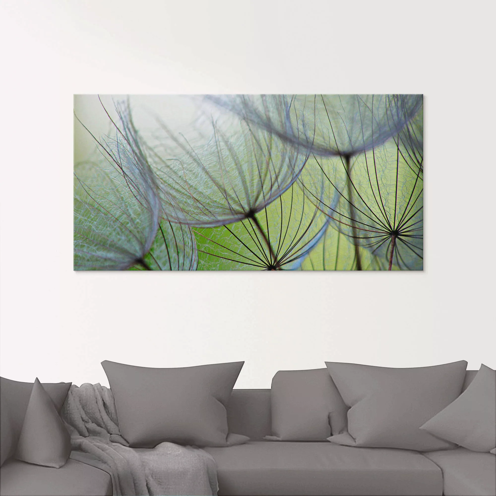 Artland Glasbild »Pusteblumen-Samen II«, Blumen, (1 St.) günstig online kaufen