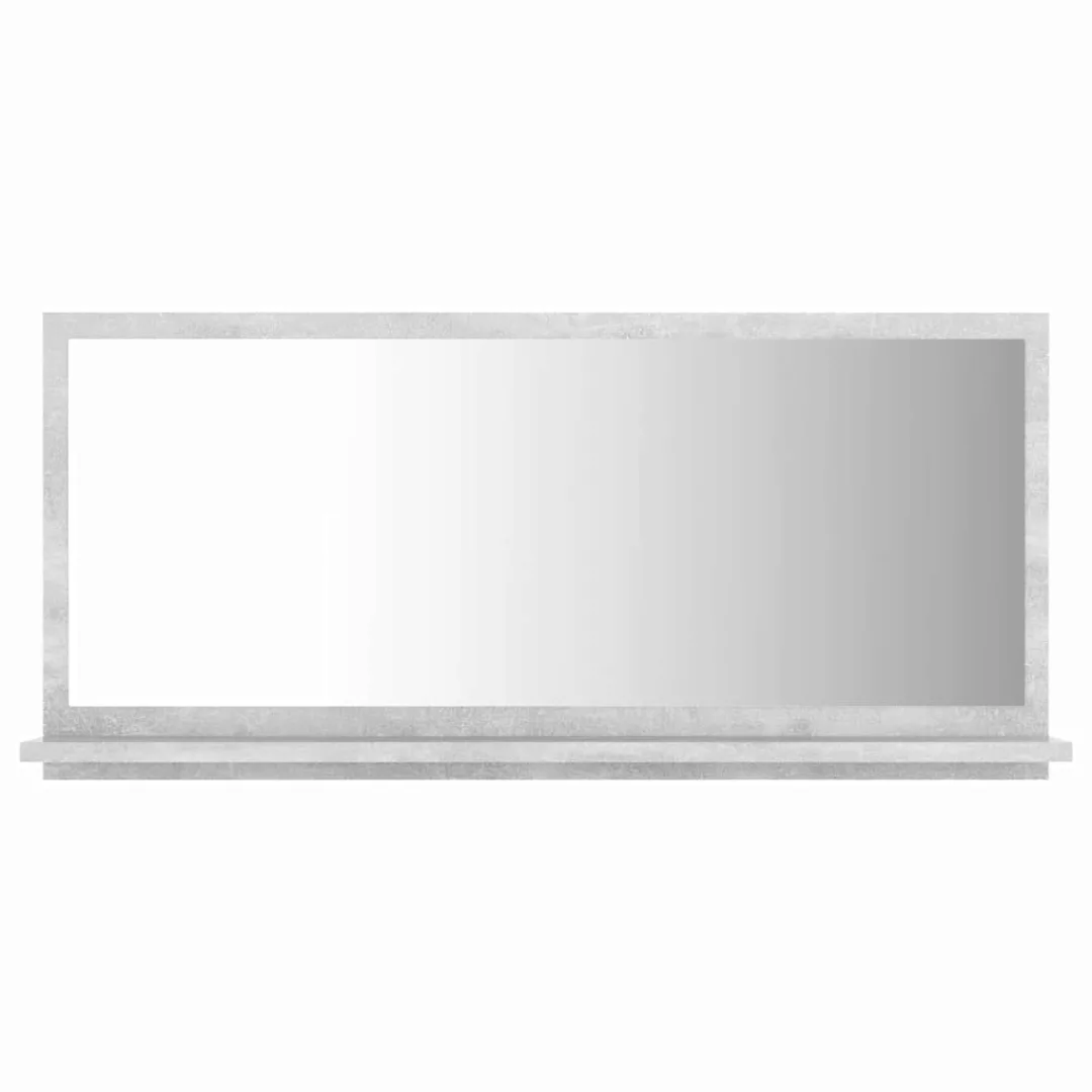 Badspiegel Betongrau 80x10,5x37 Cm Spanplatte günstig online kaufen
