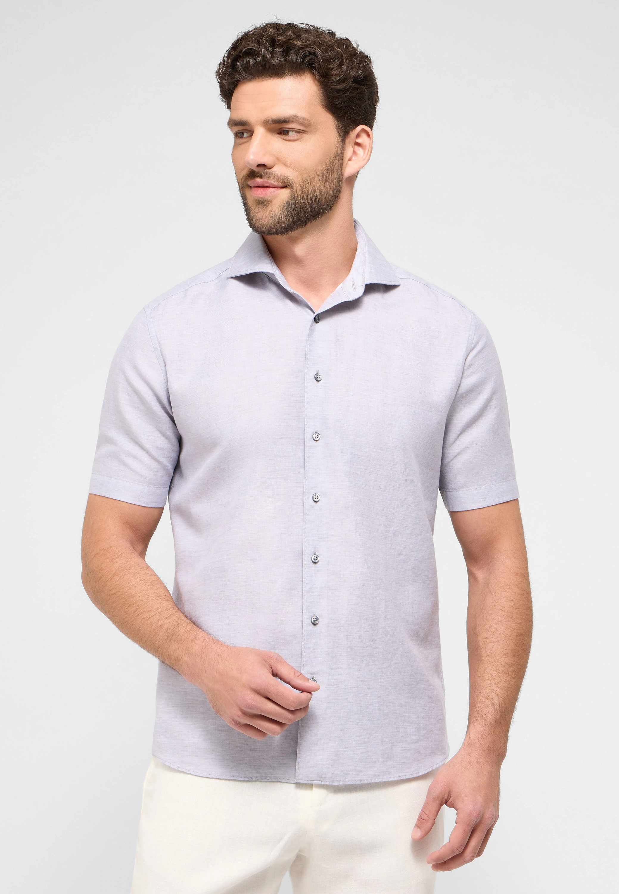 Eterna Kurzarmhemd "MODERN FIT", EASY IRON (bügelleicht) günstig online kaufen