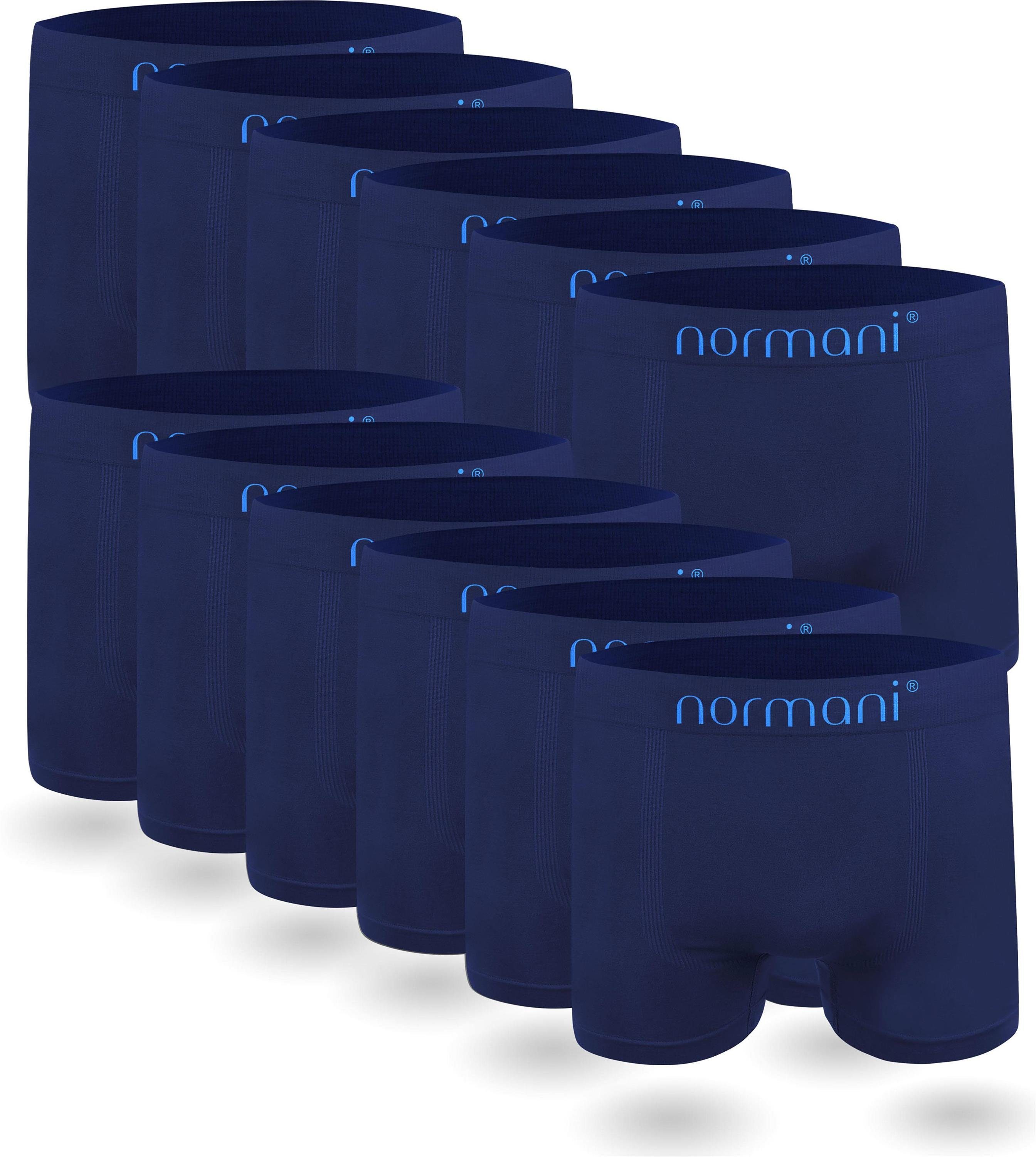 normani Retro Boxer 12 Stück Mikrofaser-Boxershorts günstig online kaufen