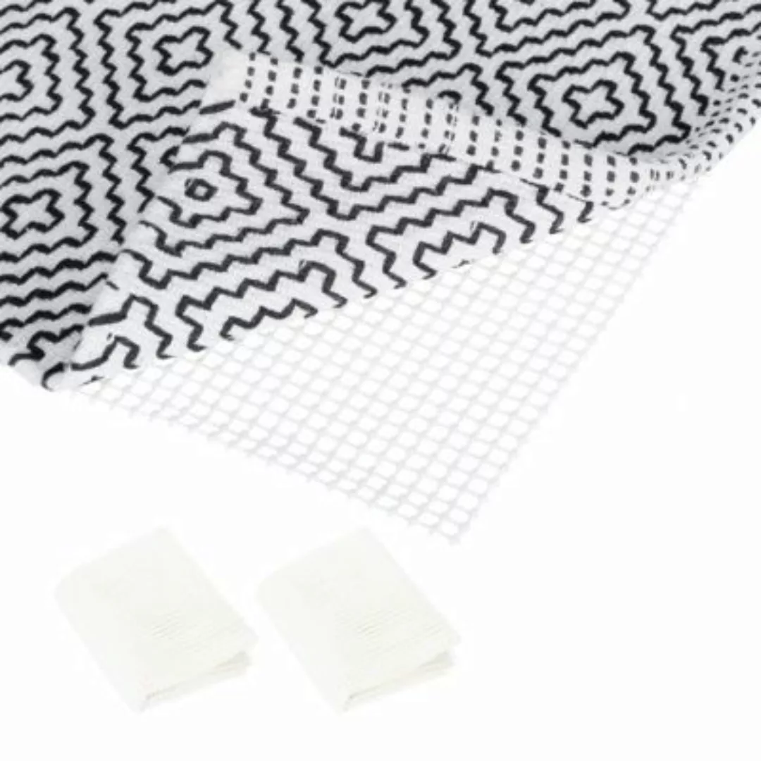 relaxdays 2 x Antirutschmatte Teppiche creme  Erwachsene günstig online kaufen