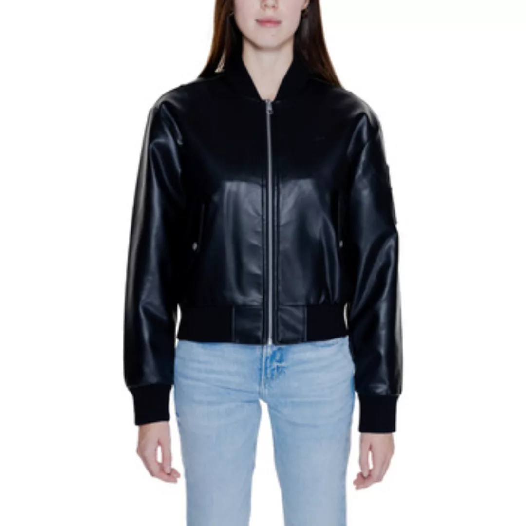 Calvin Klein Jeans  Daunenjacken FAUX LEATHER BOMBER J20J223546 günstig online kaufen