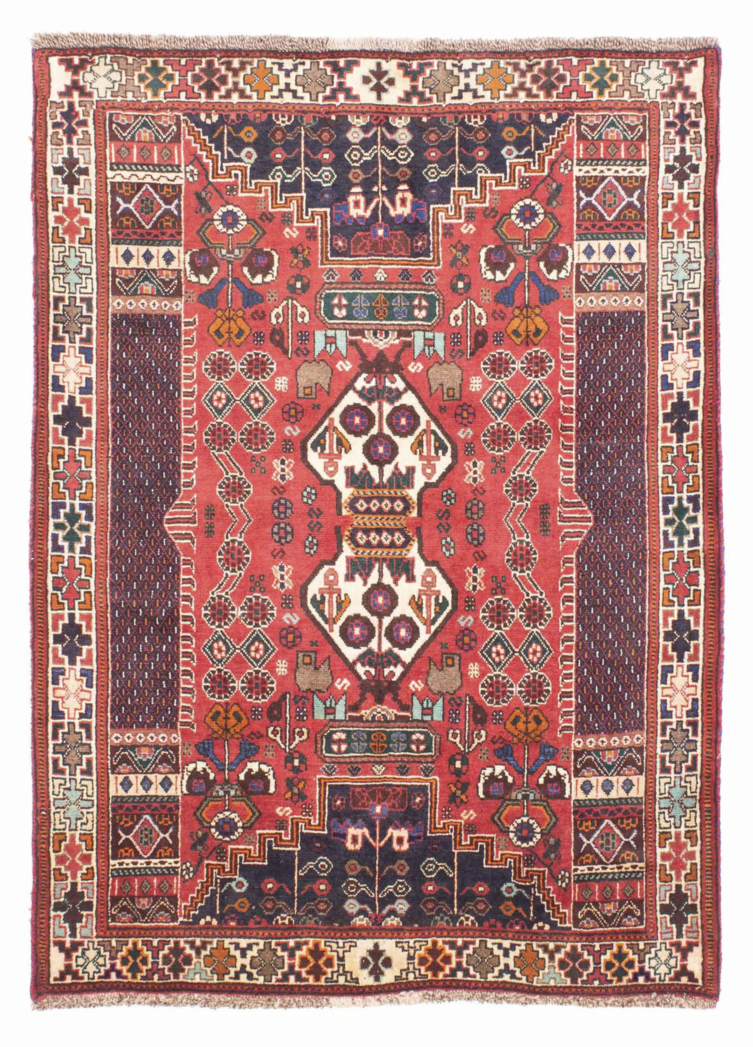 morgenland Orientteppich »Perser - Nomadic - 154 x 100 cm - rot«, rechtecki günstig online kaufen