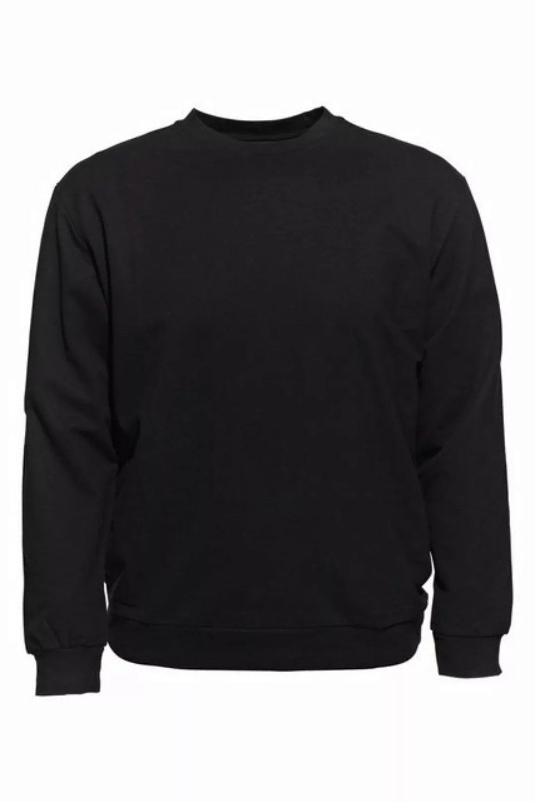 Ahorn Basic Sweatshirt aus weichem Baumwoll-Stretch günstig online kaufen