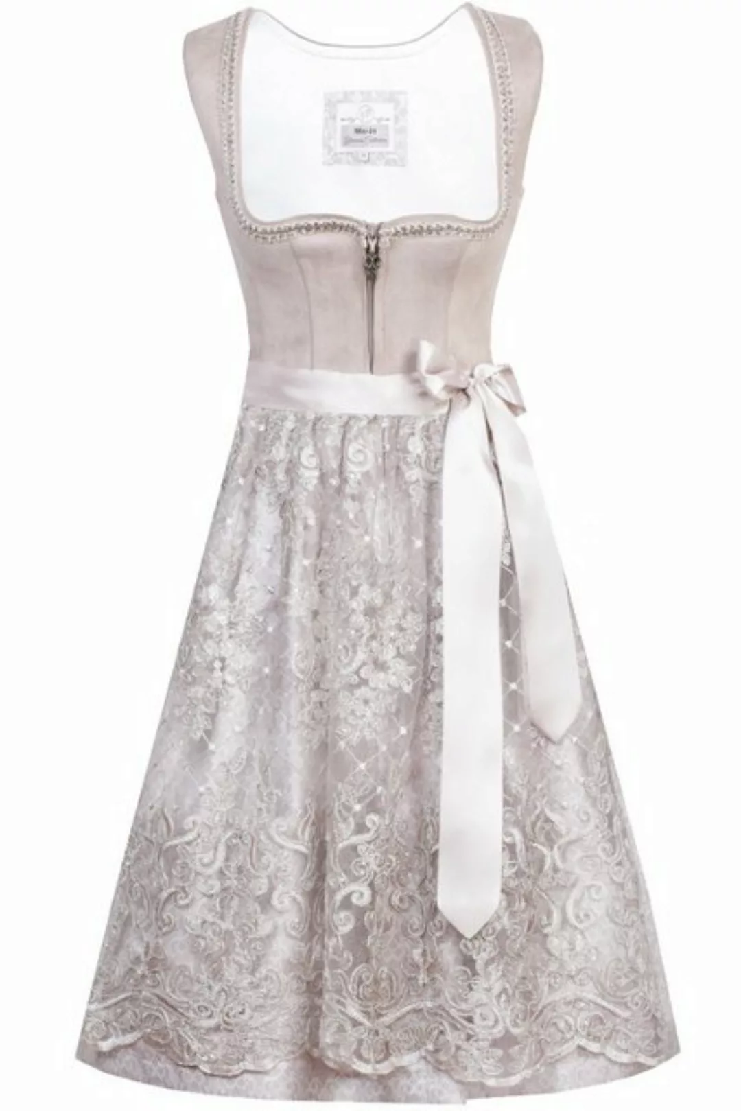 MarJo Dirndl Midi Dirndl 2tlg. - GABI - taupe light/puder günstig online kaufen