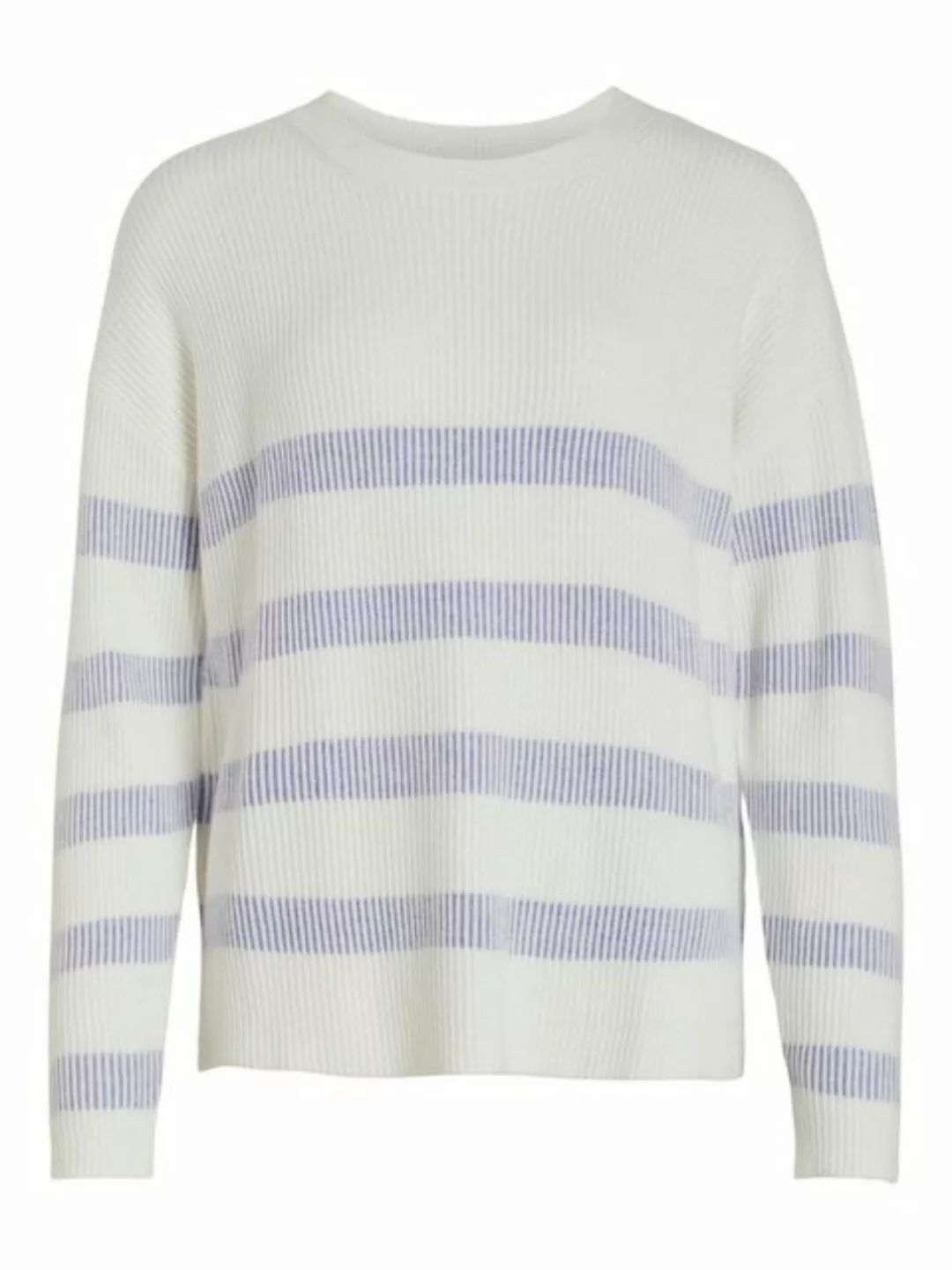 Vila Rundhalspullover VIRIL STRIPE L/S KNIT TOP - NOOS günstig online kaufen