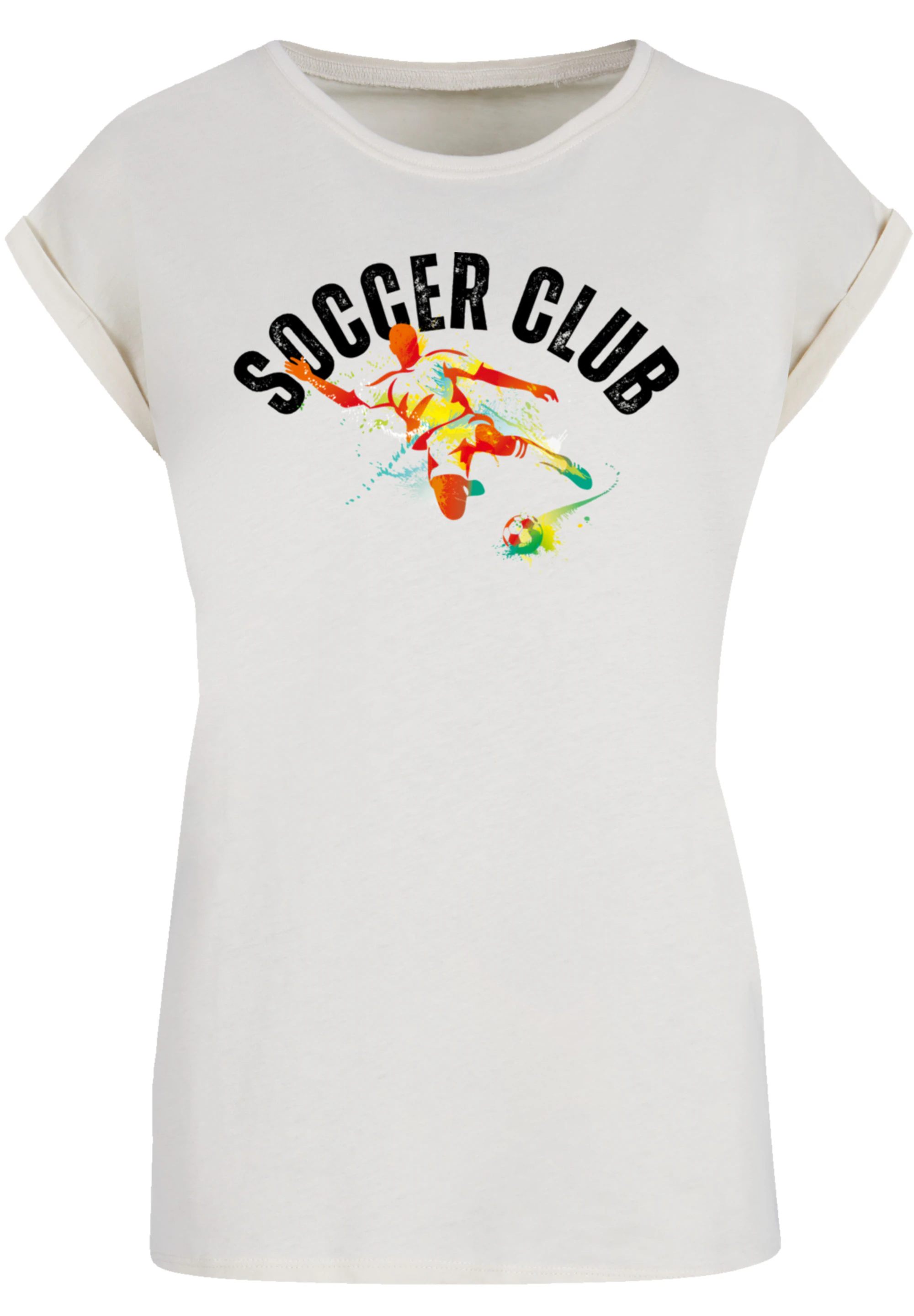 F4NT4STIC T-Shirt "Soccer Club Sport Fan Artwork", Premium Qualität günstig online kaufen