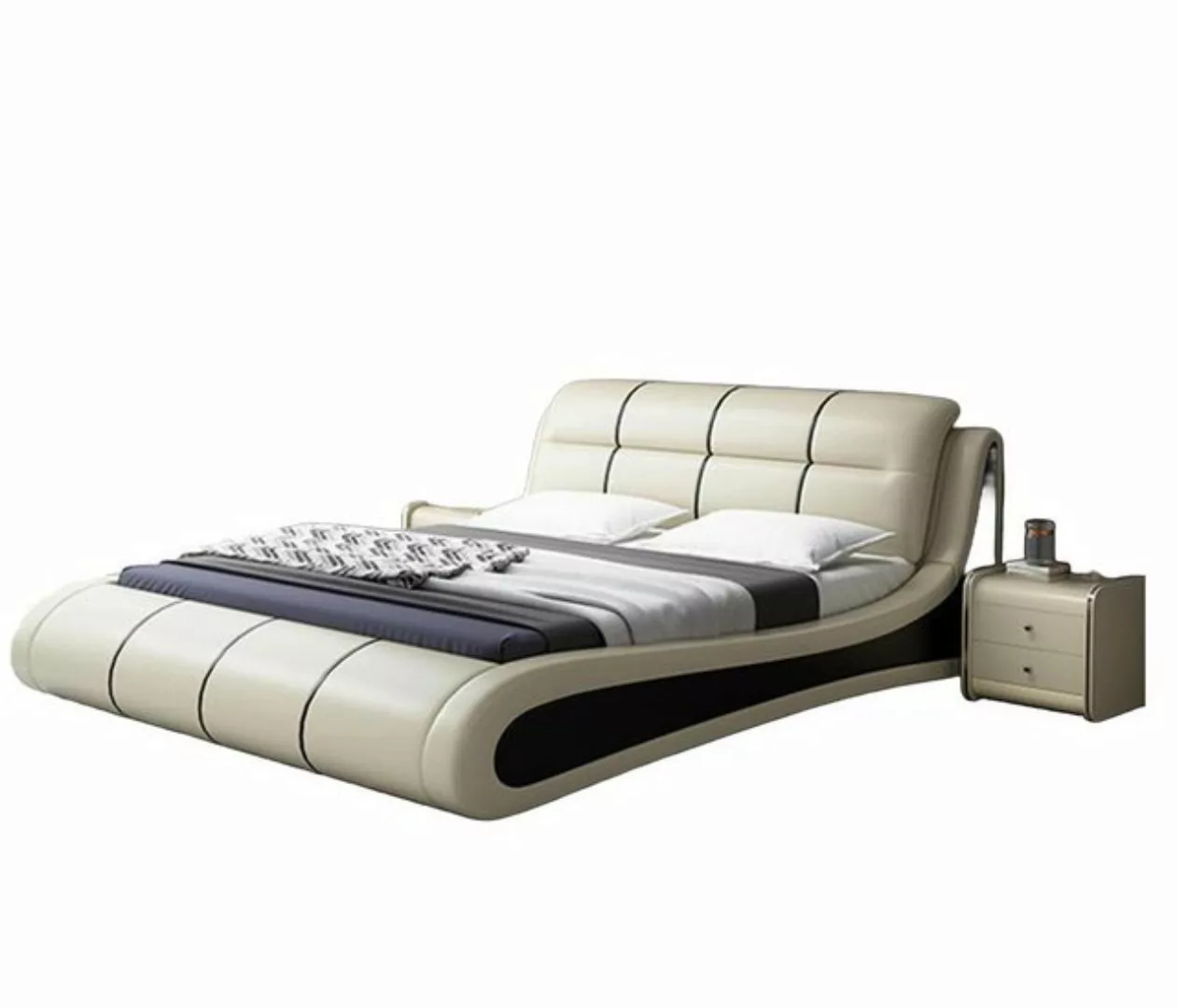 JVmoebel Bett Luxus Polster Ehe Doppel Neu Schlafzimmer Design Bett Betten günstig online kaufen