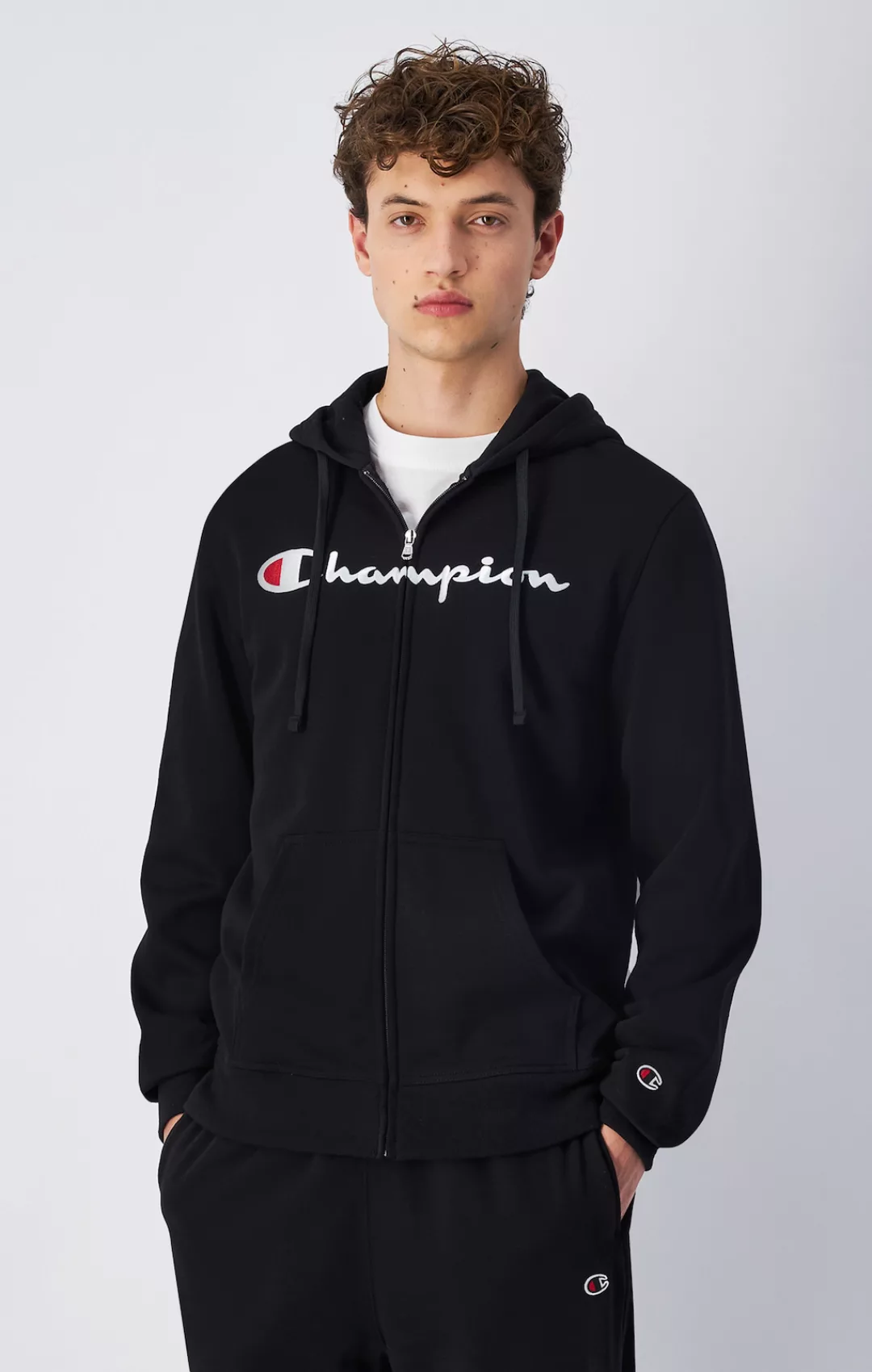 Champion Kapuzensweatjacke "Hooded Full Zip Sweatshirt" günstig online kaufen