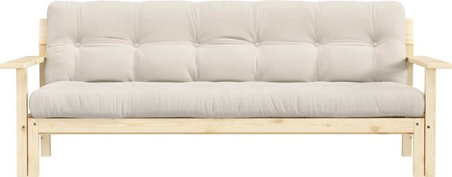 Karup Design Schlafsofa "Unwind", Mit Holzstruktur, inkl. Futonmatratze, Li günstig online kaufen