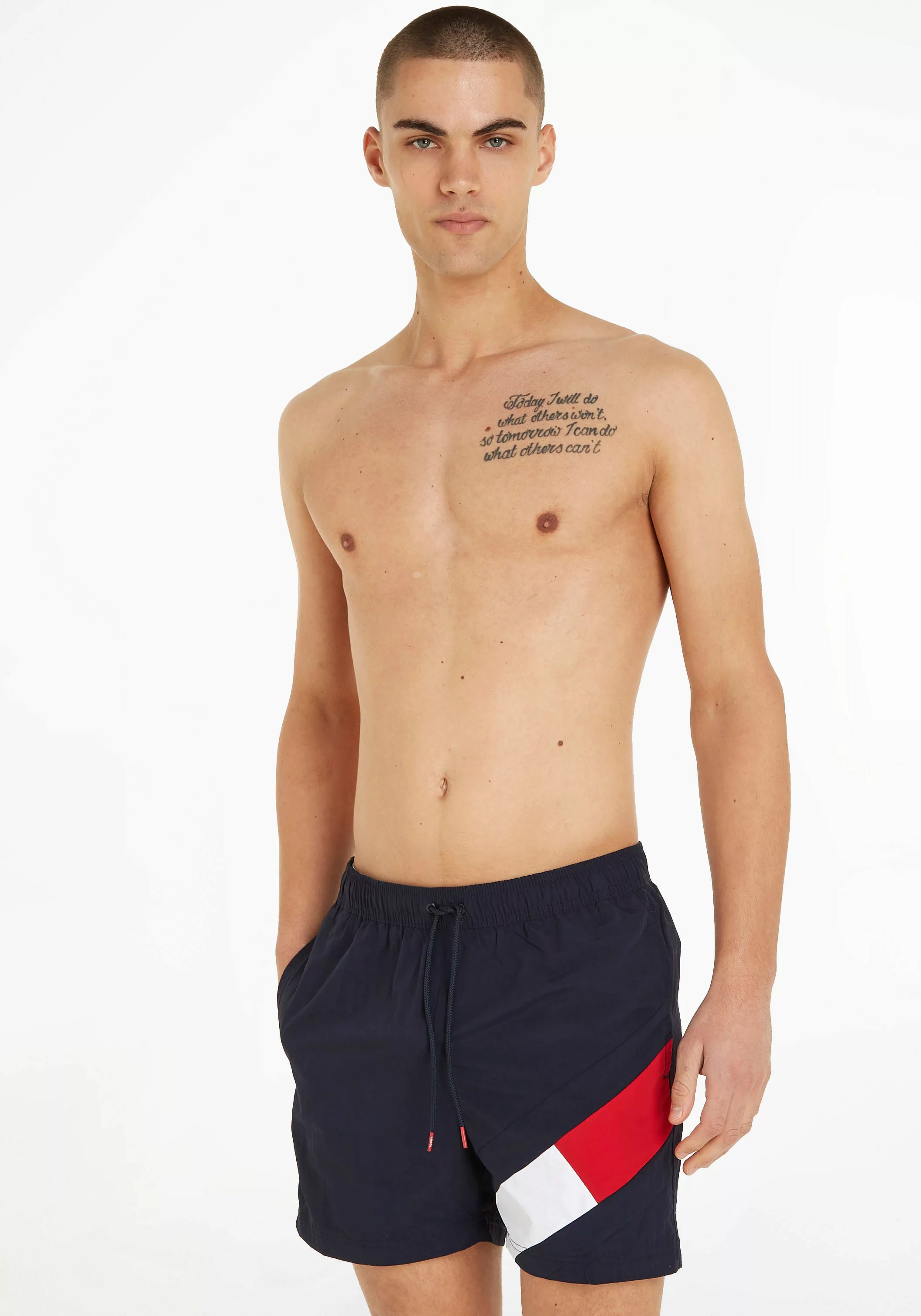 Tommy Hilfiger Swimwear Badeshorts "SF MEDIUM DRAWSTRING", mit Tommy Hilfig günstig online kaufen