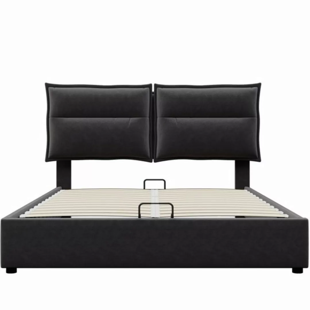Celya Polsterbett Doppelbett 140x200cm, Bett mit Lattenrost aus Metallrahme günstig online kaufen
