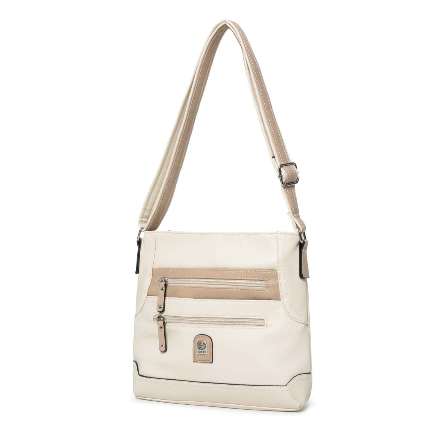 ITALYSHOP24 Schultertasche Damen Tasche Umhängetasche CrossBody günstig online kaufen
