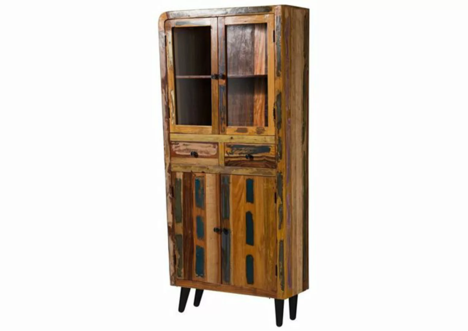 Massivmoebel24 Dreh-/Schwebetürenschrank (Schrank Altholz 90x45x180 mehrfar günstig online kaufen