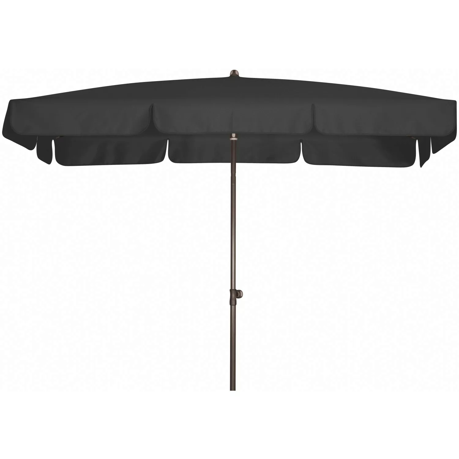 Doppler Balkonschirm Sunline Waterproof 260 cm x 150 cm Anthrazit günstig online kaufen