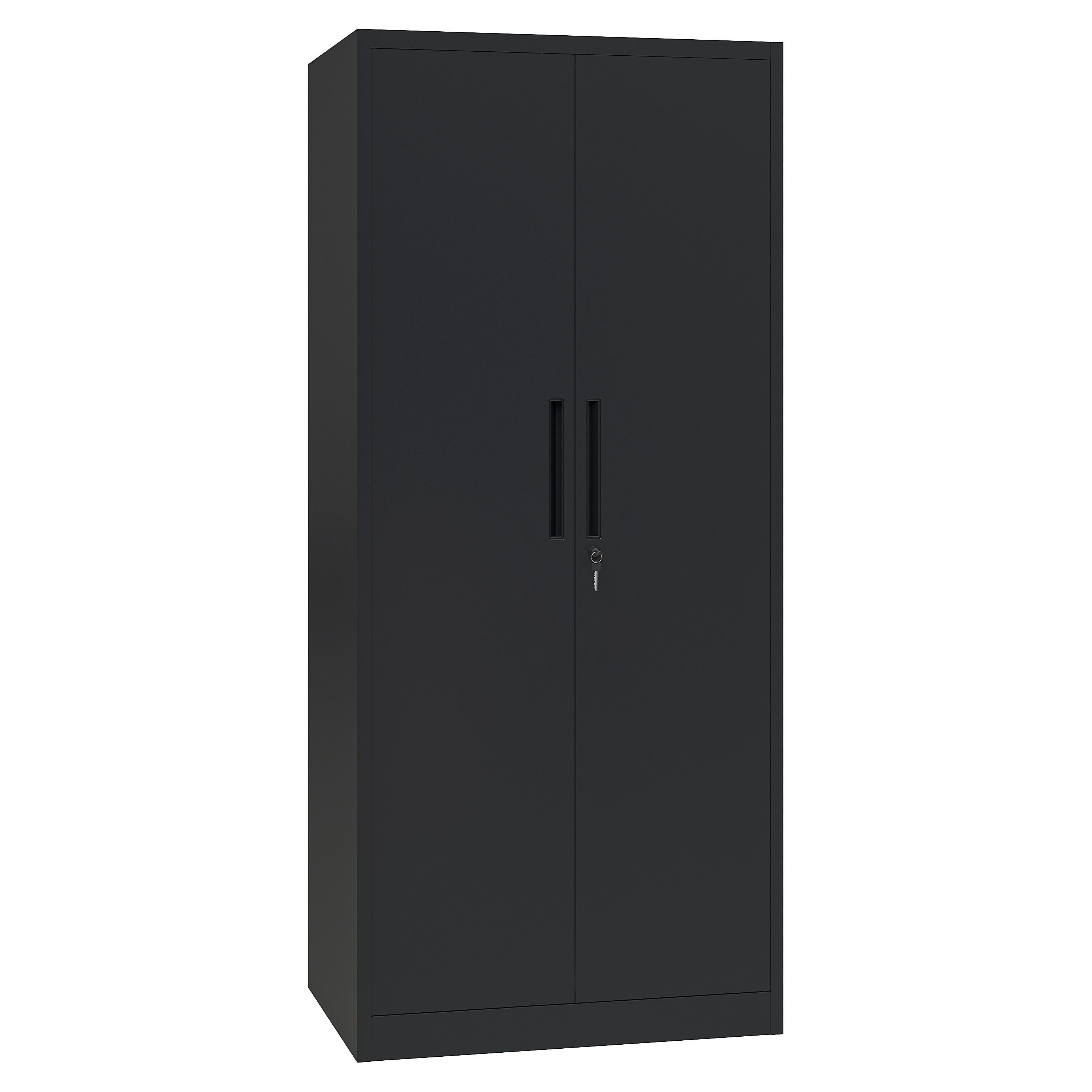 STEELSØN Aktenschrank Regulus (Garderobenschrank, Spind schwarz, günstig online kaufen