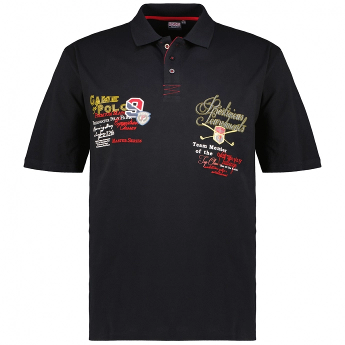 ADAMO Poloshirt mit Print günstig online kaufen