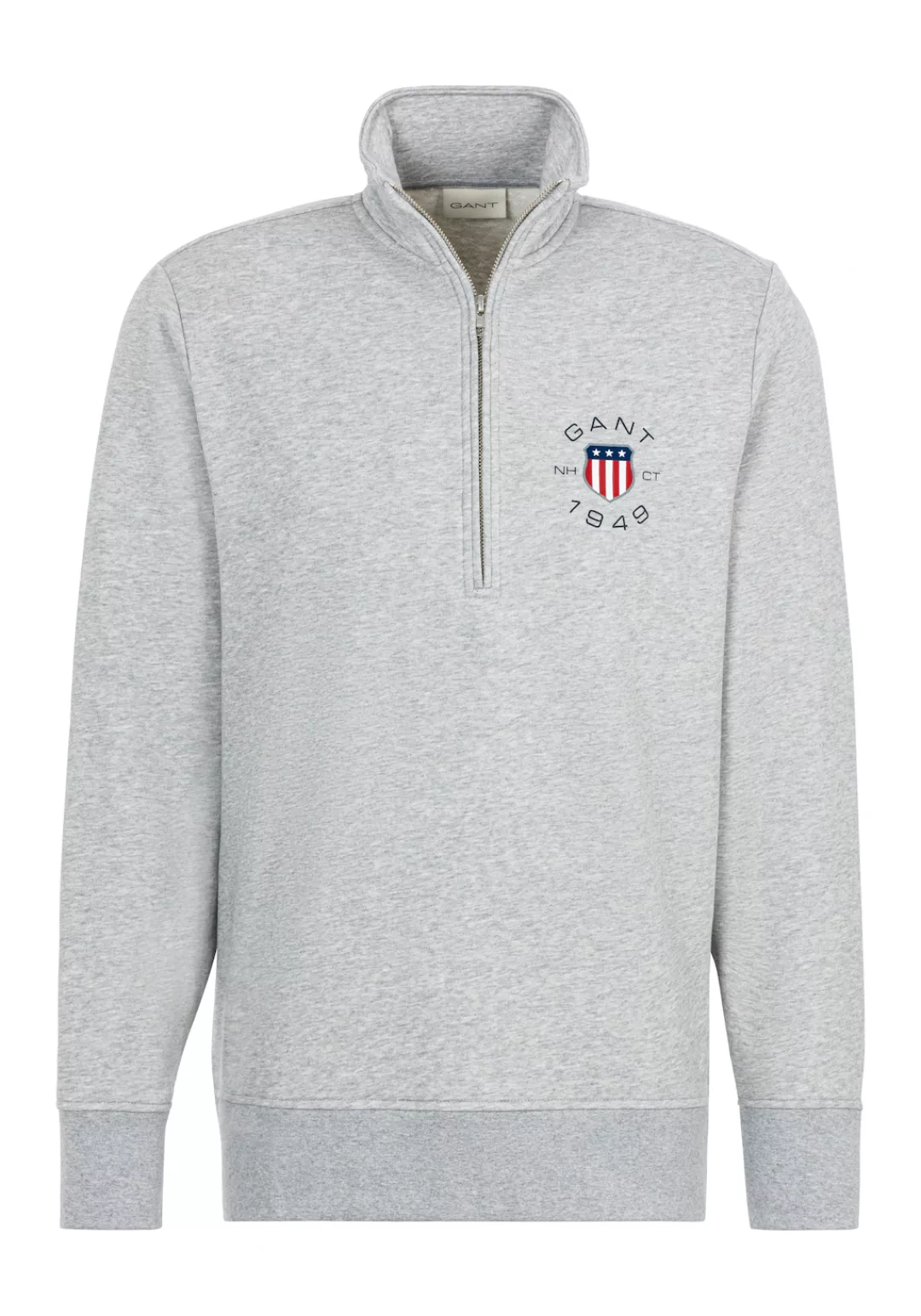 Gant Sweatshirt PRINT HALF ZIP günstig online kaufen