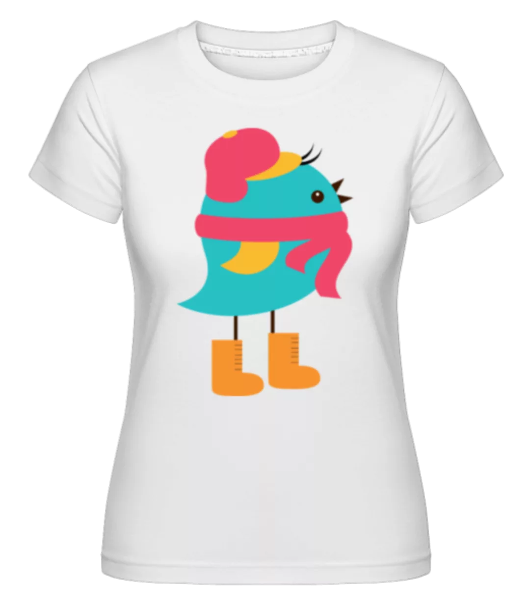 Winter Vogel Schal · Shirtinator Frauen T-Shirt günstig online kaufen