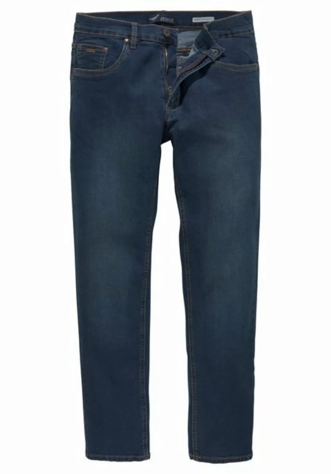 Arizona Straight-Jeans gerade Beinform, dezente Used-Waschung, niedrige Lei günstig online kaufen