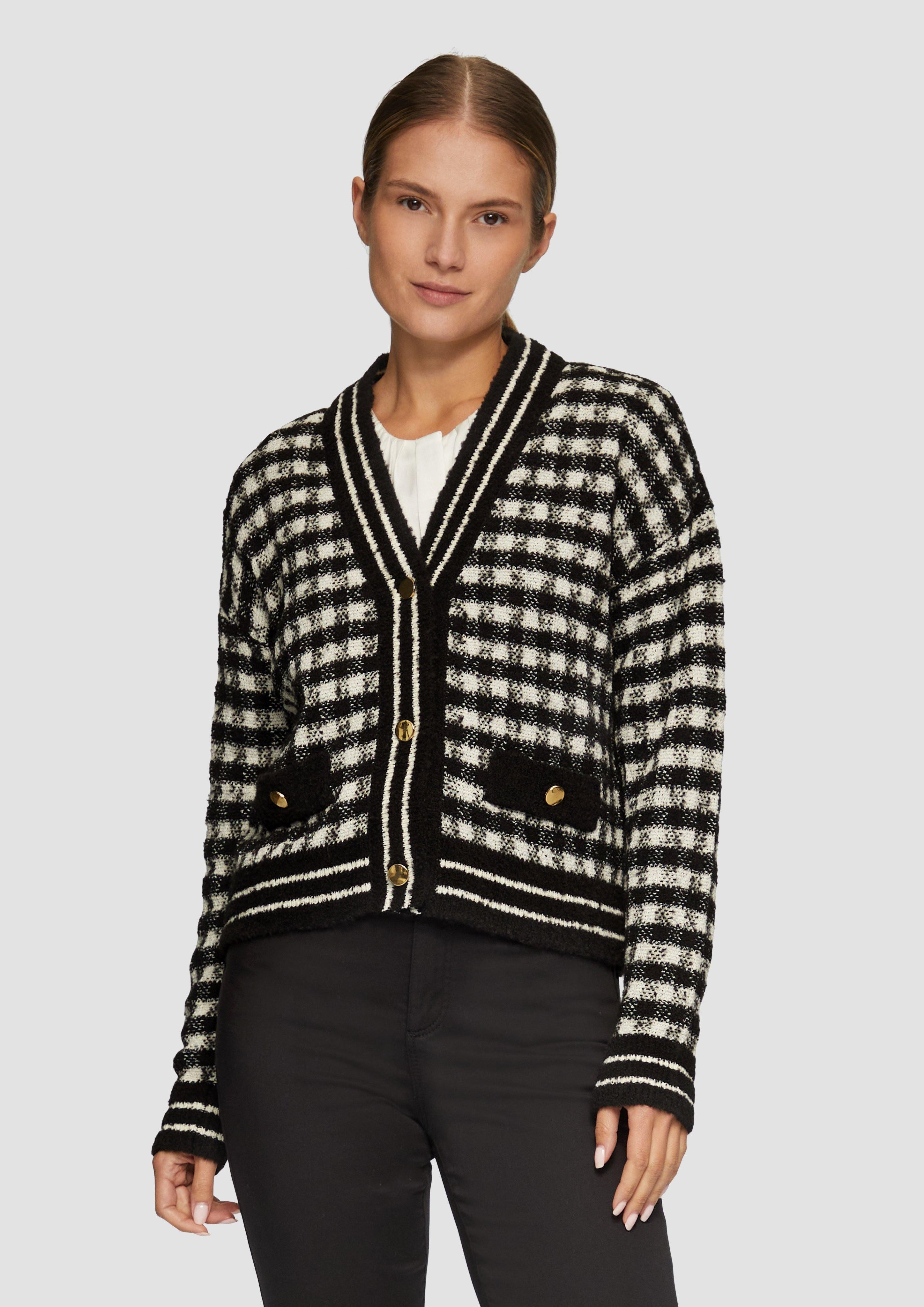 s.Oliver BLACK LABEL Strickjacke Cardigan mit günstig online kaufen