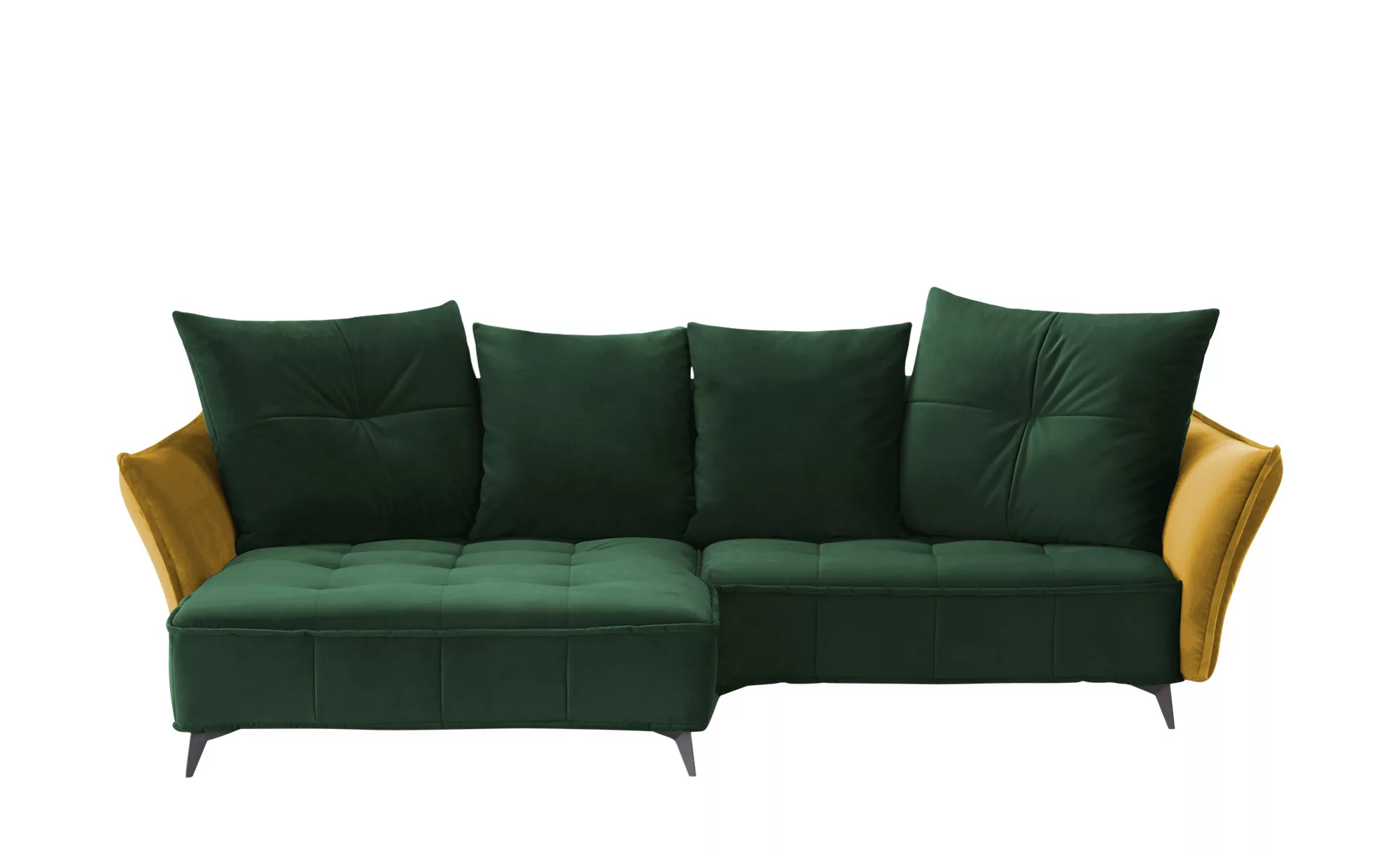 Ecksofa - grün - 290 cm - 80 cm - 175 cm - Polstermöbel > Sofas > Ecksofas günstig online kaufen