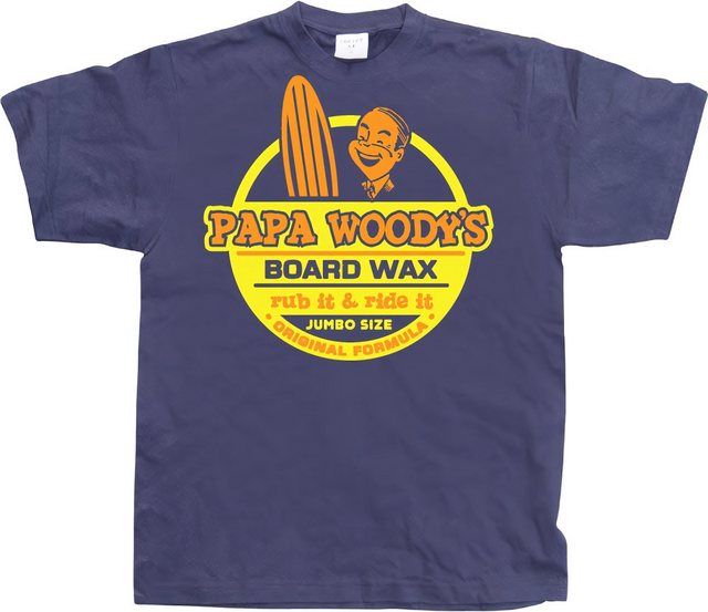 Hybris T-Shirt Papa Woodys Board Wax T-Shirt günstig online kaufen