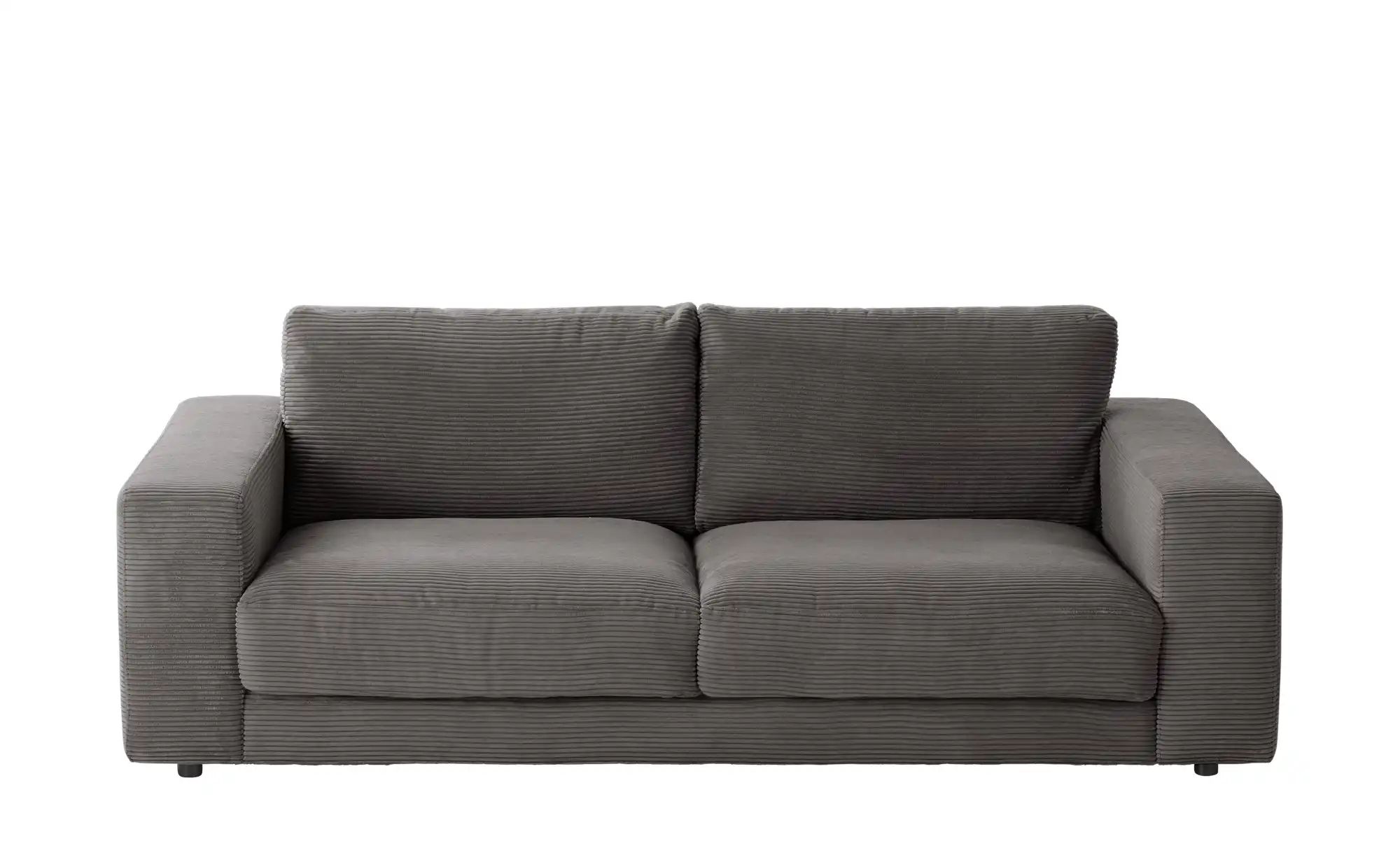 Jette Home Cordsofa  Sila ¦ grau ¦ Maße (cm): B: 230 H: 85 T: 127 Polstermö günstig online kaufen