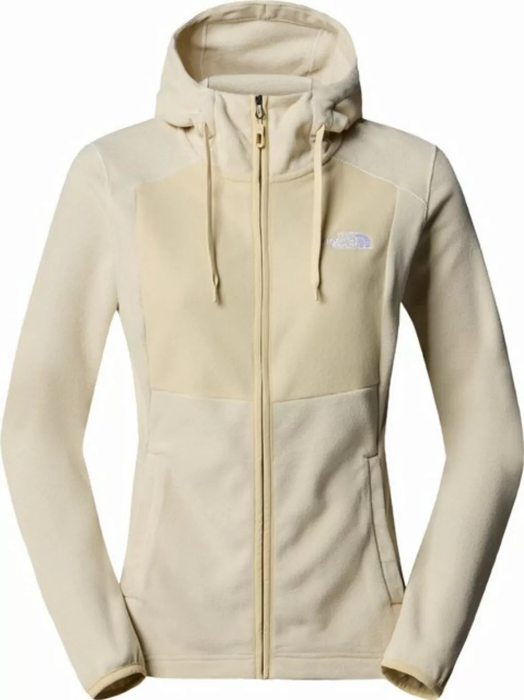 The North Face Anorak W HOMESAFE FULL ZIP FLEECE HOO WHITE DUNE-GRAVEL STRI günstig online kaufen