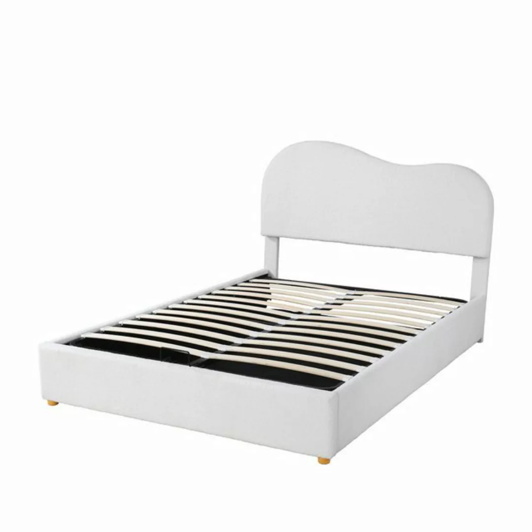 OKWISH Polsterbett Doppelbett Kinderbett Gästebett (Speziell geformtes Bett günstig online kaufen
