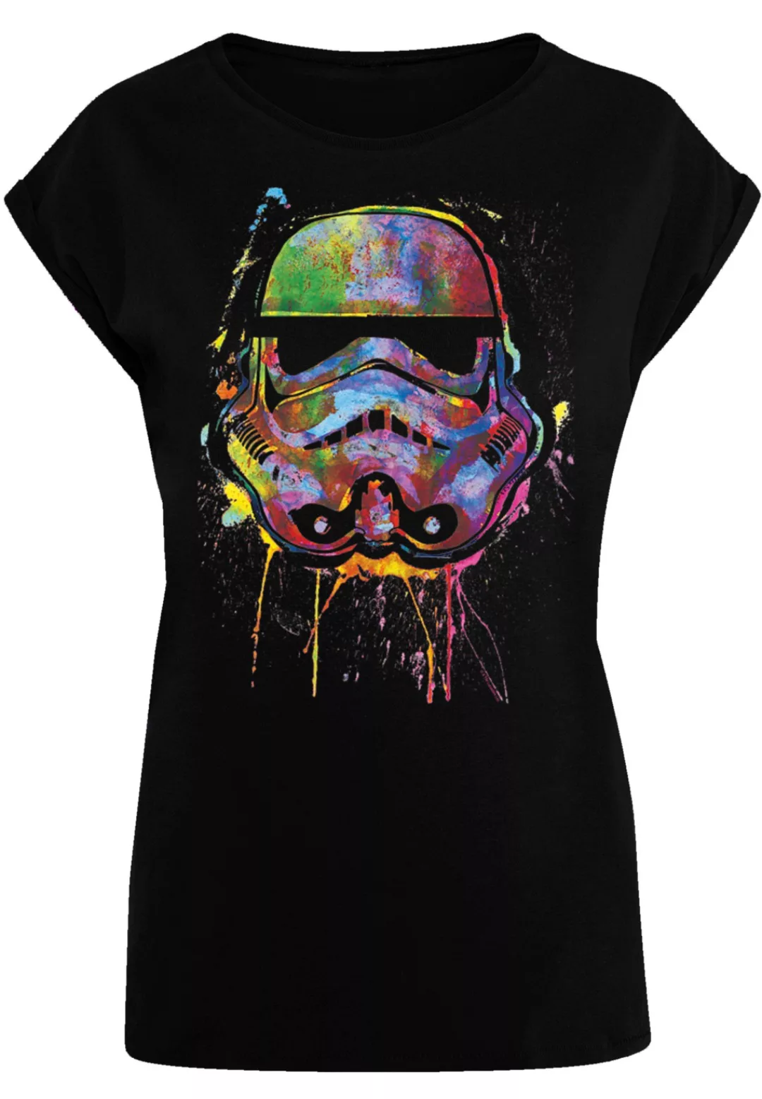 F4NT4STIC T-Shirt "PLUS SIZE Stormtrooper Paint Splats", Print günstig online kaufen