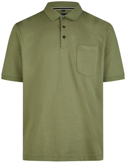 MARVELIS Poloshirt Poloshirt - Piqué - Einfarbig - Hellbeige günstig online kaufen