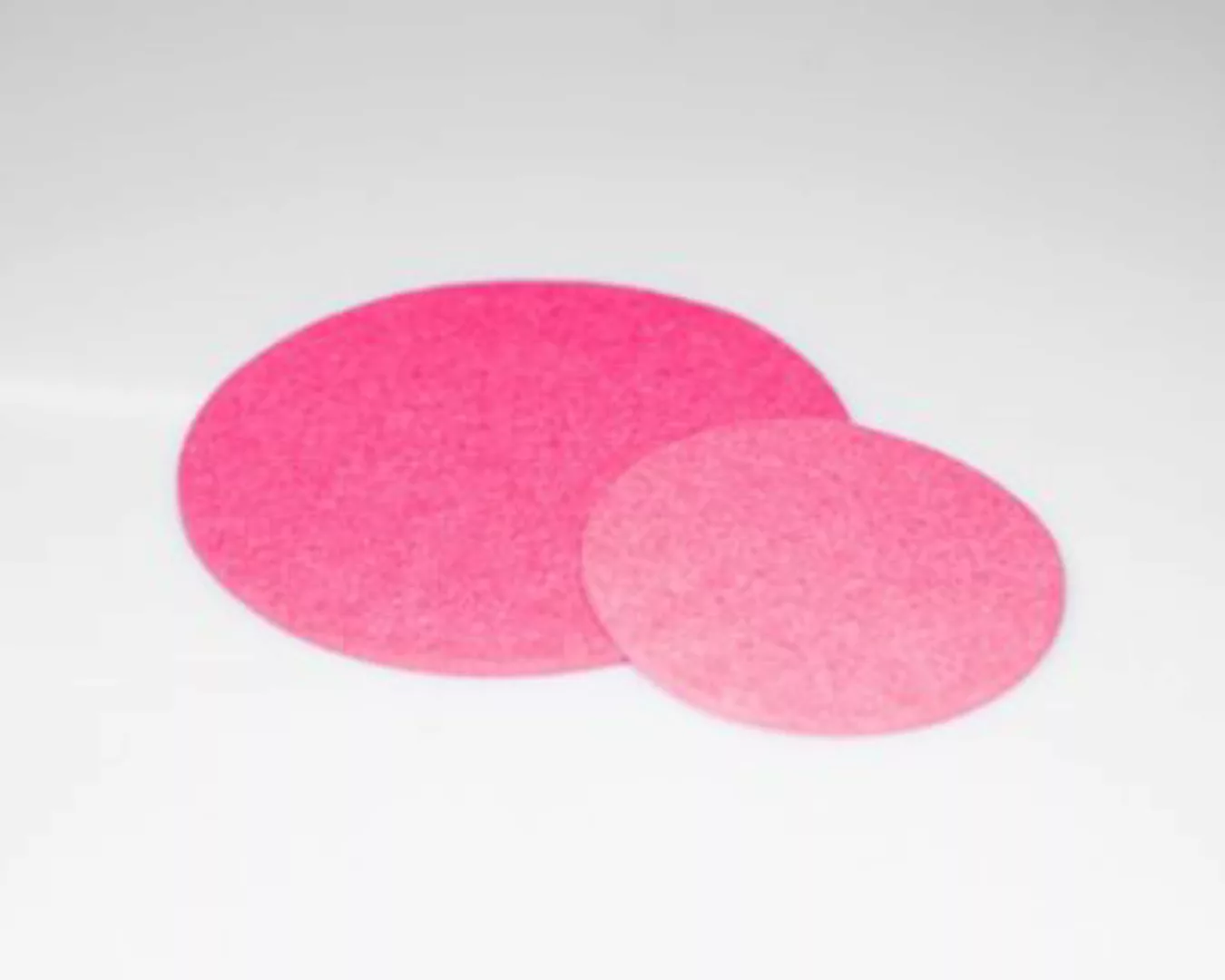 LivingDesigns Filzuntersetzer-Vegan Ø 10 cm pink günstig online kaufen