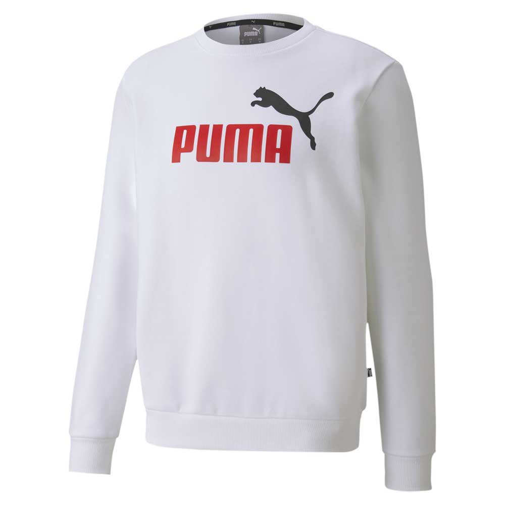 Puma Essentials 2 Colors Crew Big Logo Sweatshirt M Puma White günstig online kaufen