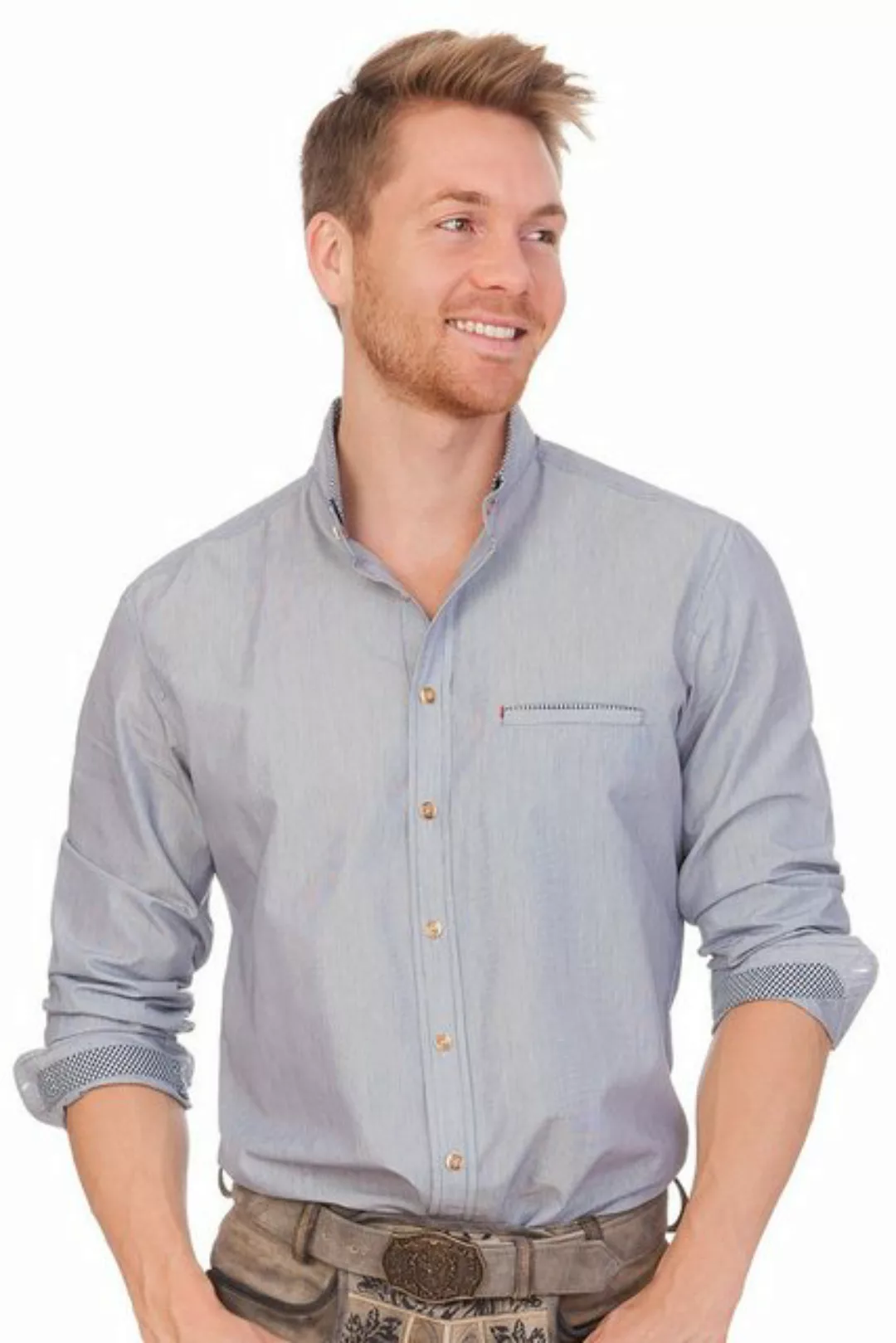 Spieth & Wensky Trachtenhemd Trachtenhemd - KALKSTEIN - dunkelblau günstig online kaufen