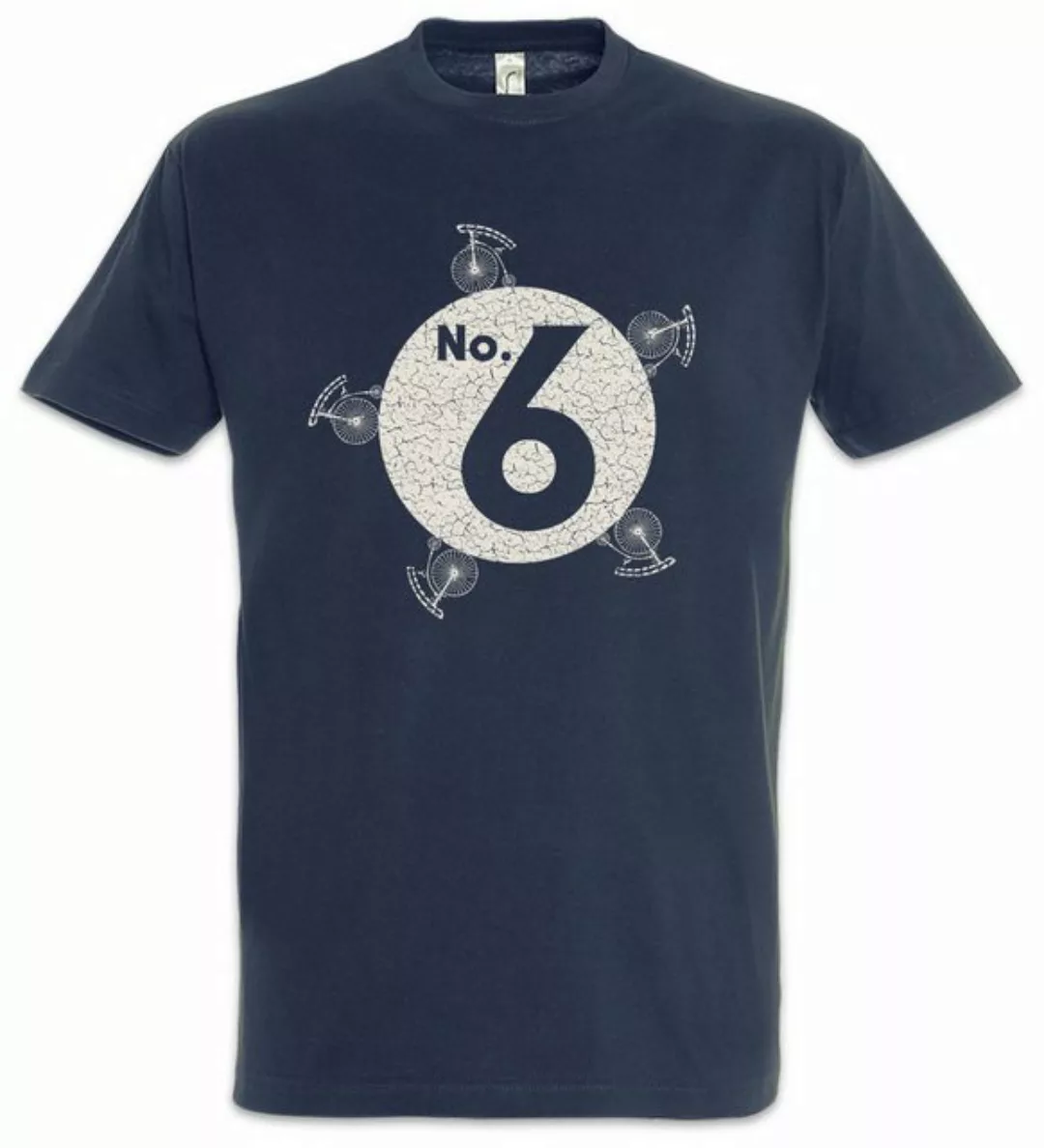 Urban Backwoods Print-Shirt No. 6 Herren T-Shirt The Fun TV Prisoner Number günstig online kaufen