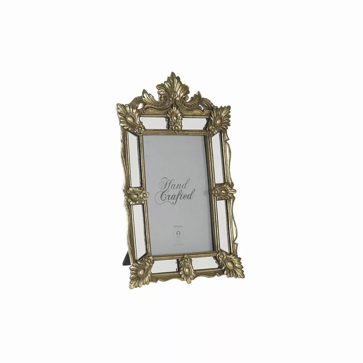 Fotorahmen Dkd Home Decor Spiegel Champagner Kristall Harz Shabby Chic (16 günstig online kaufen