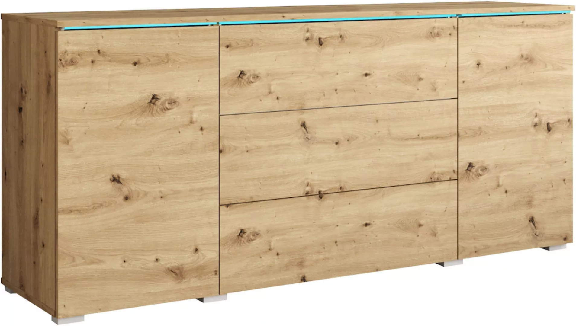 INOSIGN Sideboard "VERA", moderne grifflose Kommode Breite 150 cm, Einlegeb günstig online kaufen