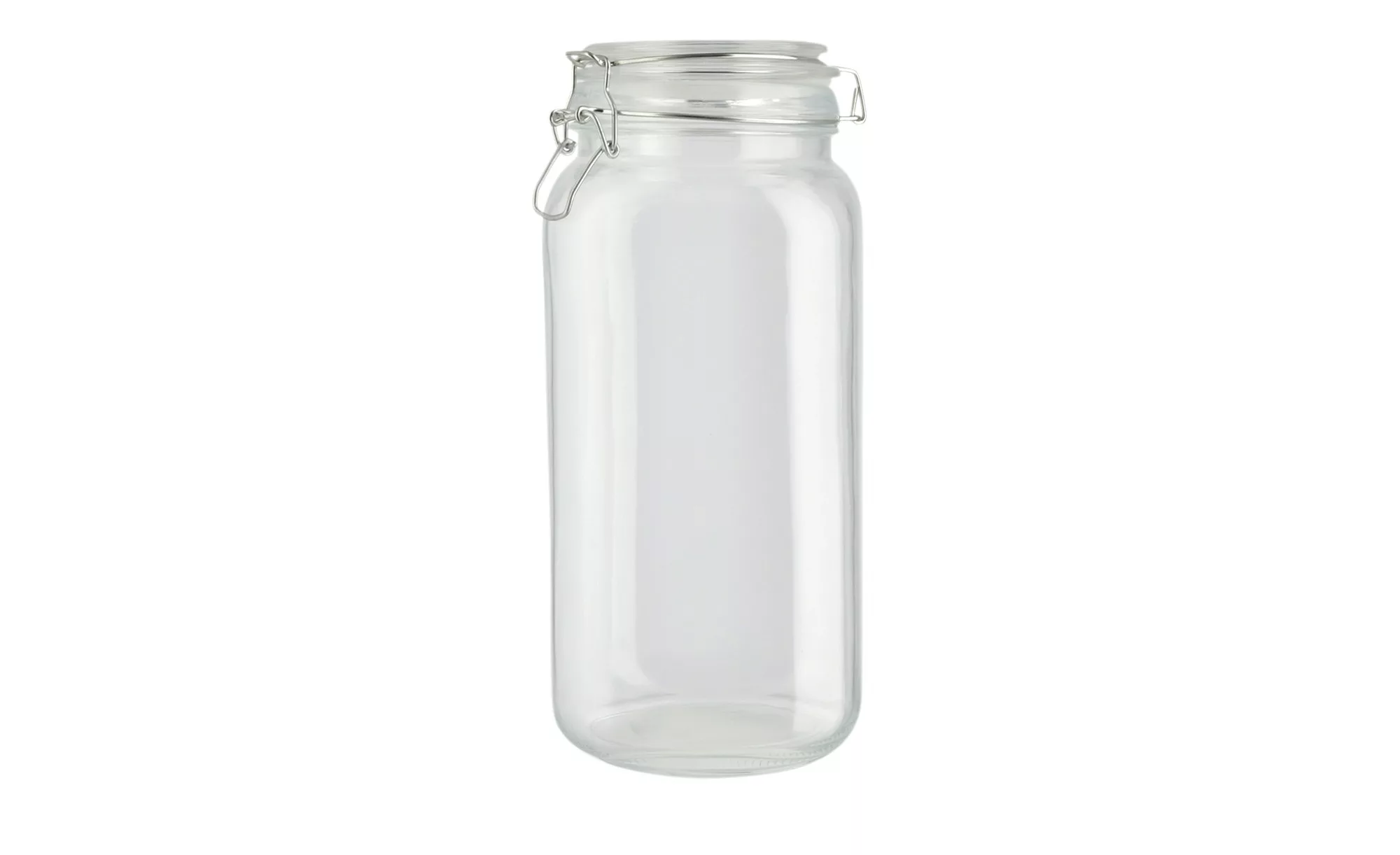 KHG Aufbewahrungsglas - transparent/klar - Glas - 11 cm - 26 cm - Sconto günstig online kaufen